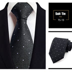 Jacquard-Seidenkrawatte, gewebt, klassischer britischer Stil, karierte Krawatten | TS1-22