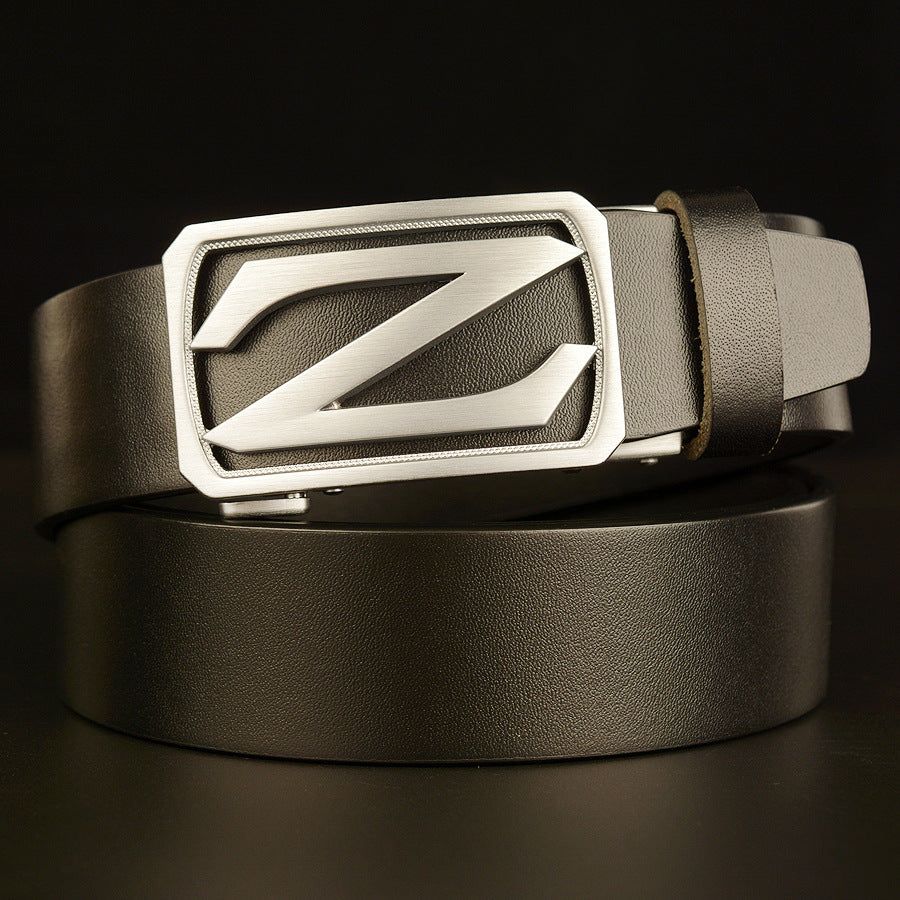 Premium Herren-Ratschengürtel, Top Grain Echtleder, verstellbare Gürtel für Herren, 1 3/8" | GDTC014