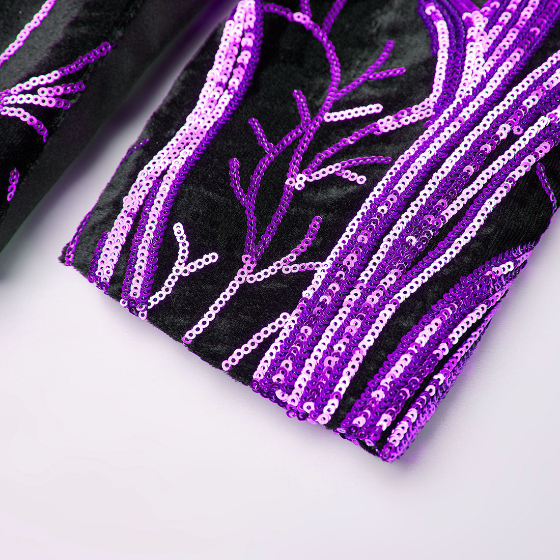 Herren Partyanzugjacke 1 Knopf Pailletten Prom Smoking Slim Fit Mantel | A101