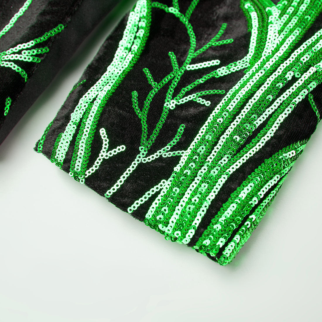 Herren Partyanzugjacke 1 Knopf Pailletten Prom Smoking Slim Fit Mantel | A101