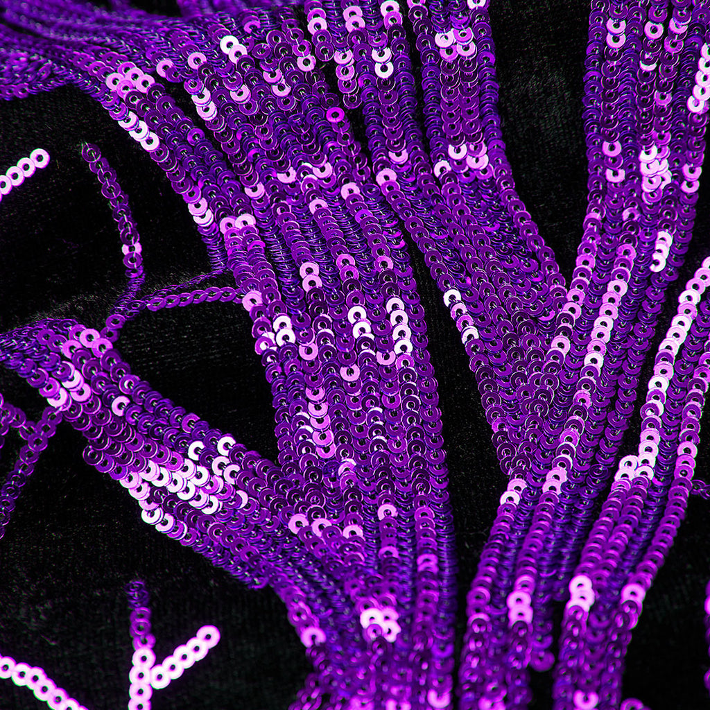 Herren Partyanzugjacke 1 Knopf Pailletten Prom Smoking Slim Fit Mantel | A101