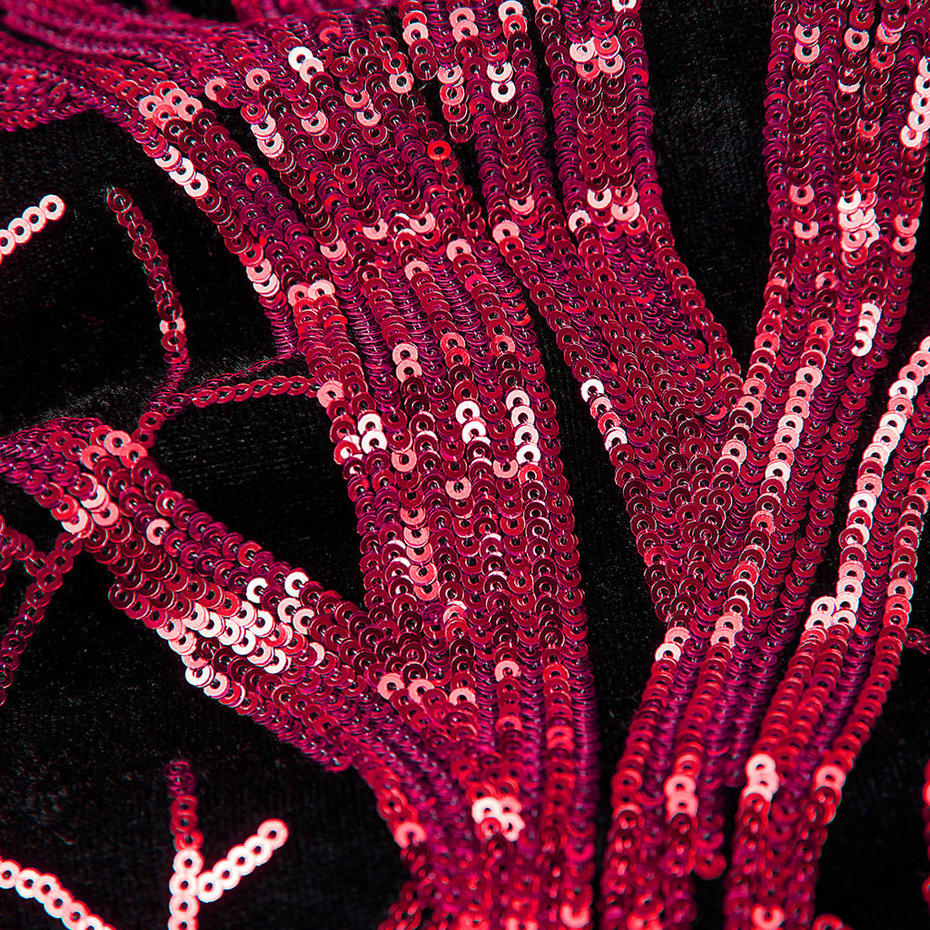 Herren Partyanzugjacke 1 Knopf Pailletten Prom Smoking Slim Fit Mantel | A101