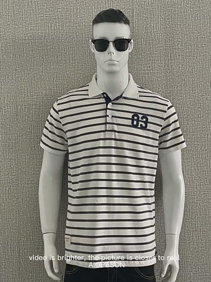 Polo classica da uomo, estiva, casual, a maniche corte | PS629 