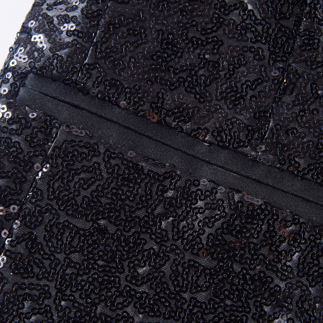 Herrenmode, allmähliche Veränderung der Farbe, Pailletten, Anzugjacke | A102