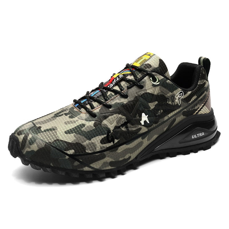 Baskets athlétiques haut de gamme Chaussures de course sur sentier camouflage pour hommes | K798