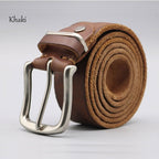 Echter Herren-Ledergürtel, 1 1/2" mit Vollnarbenleder | N8080 