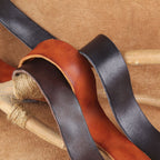 Echter Herren-Ledergürtel, 1 1/2" mit Vollnarbenleder | N8080 