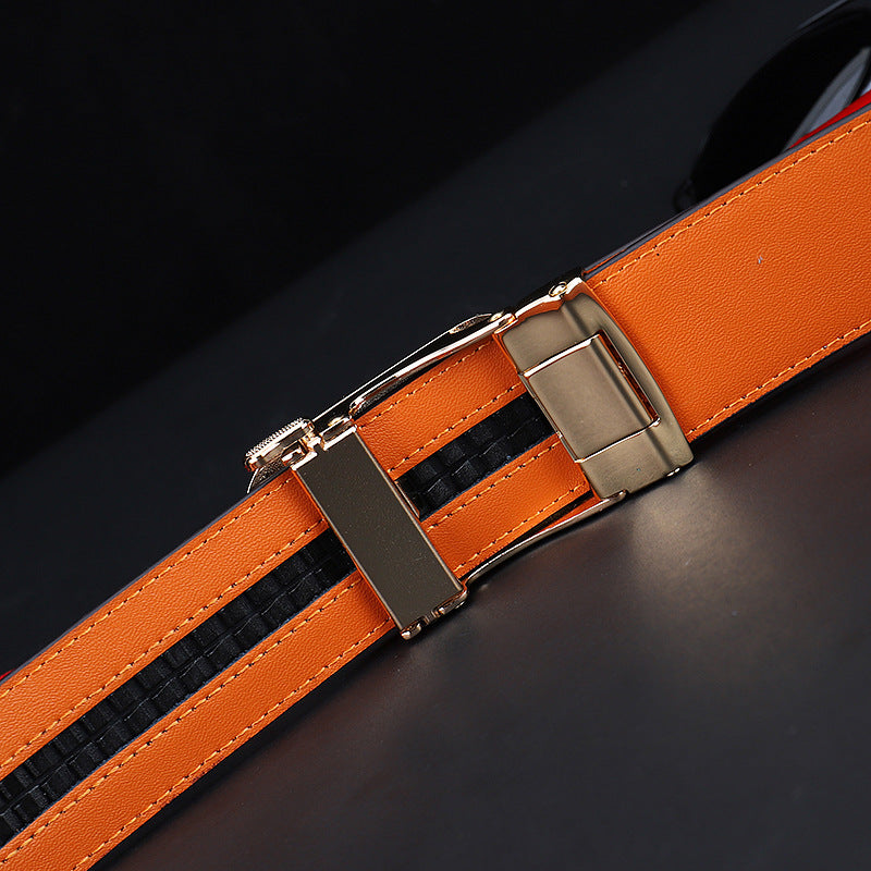 Herren-Ratschengürtel aus echtem Leder im Krokodil-Stil für Jeans, Freizeithosen und Anzüge – erhältlich in den Taillenweiten 28–46 Zoll