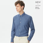 Herren Dünn Kariert Baumwolle Casual Slim Fit Langarm Button Down Hemden Frühling Sommer | MC-2228