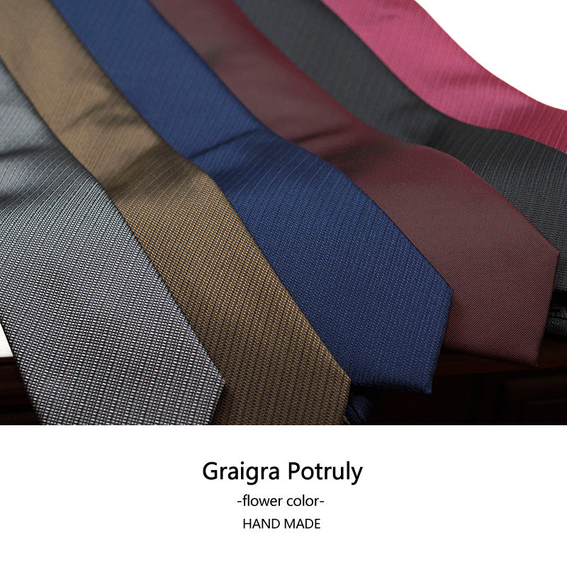 2,5 Zoll einfarbige Krawatten, Krawatten-Set, Business-Krawatte für formelle Anlässe, für Herren | ZYL