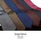 2,5 Zoll einfarbige Krawatten, Krawatten-Set, Business-Krawatte für formelle Anlässe, für Herren | ZYL