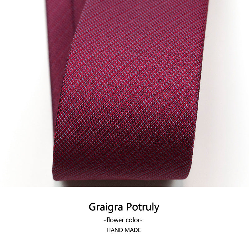 2,5 Zoll einfarbige Krawatten, Krawatten-Set, Business-Krawatte für formelle Anlässe, für Herren | ZYL