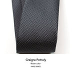 2,5 Zoll einfarbige Krawatten, Krawatten-Set, Business-Krawatte für formelle Anlässe, für Herren | ZYL